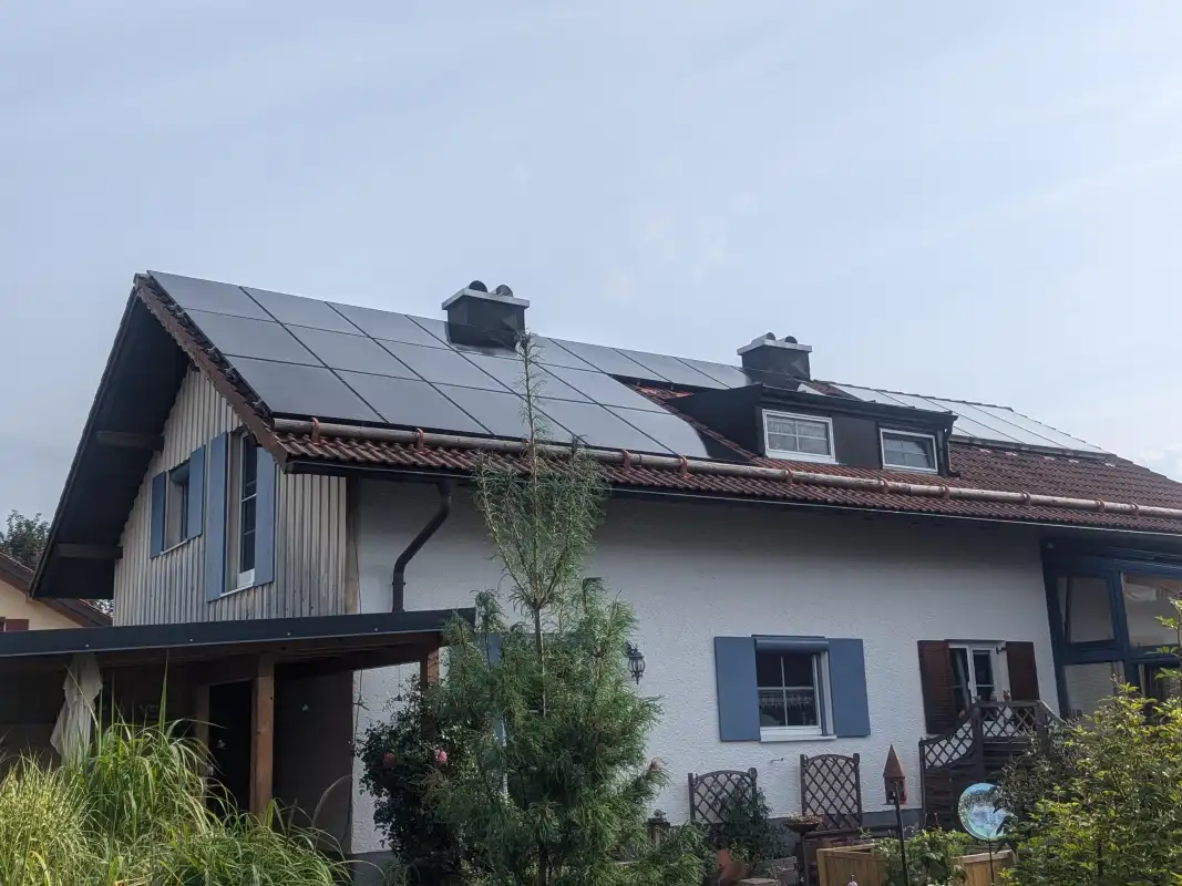 Photovoltaik Einfamilienhaus in Marktoberdorf