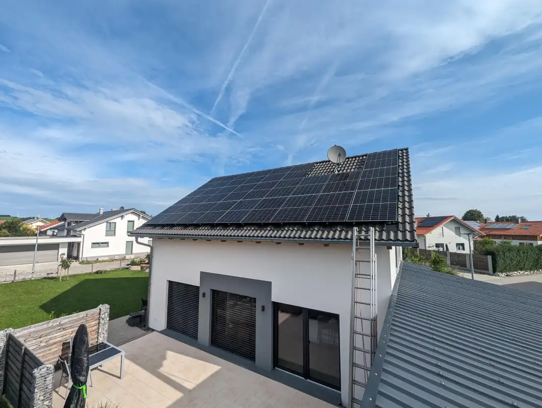 Photovoltaik Einfamilienhaus Unterthingau